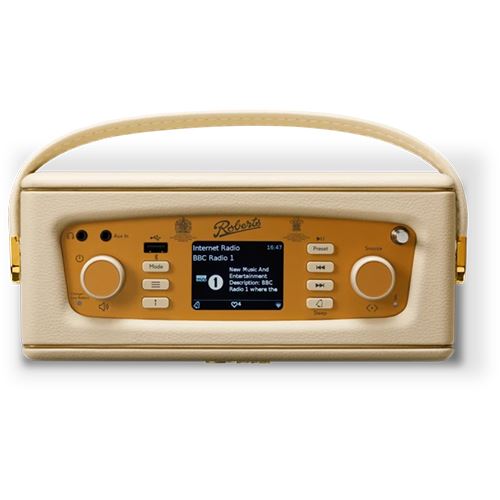 Radio Roberts Revival iStream 3L - Pastel Cream For Cheap