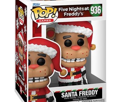 Funko Pop! Games Figura de Vinyl Five Nights at Freddy s Holiday: Santa Freddy - 936 Online Hot Sale