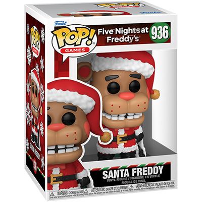 Funko Pop! Games Figura de Vinyl Five Nights at Freddy s Holiday: Santa Freddy - 936 Online Hot Sale