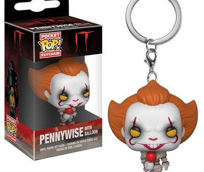 Funko Pop! Porta-Chaves It: Pennywise with Balloon Online Hot Sale