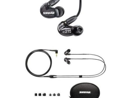 Auriculares Shure SE215-K-EFS Pro Online Sale