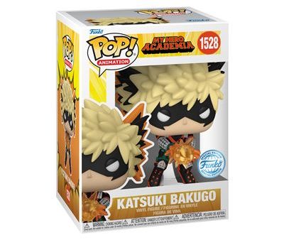 Funko Pop! Animation Figura Vinyl My Hero Academia: Katsuki Bakugo Glow - 1528 - Hipótese de Chase | Exclusivo Fnac Online