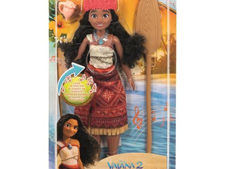 Boneca Vaiana 2 - Moana Aventura Musical - Mattel Sale