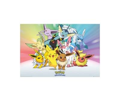 Póster Maxi Pokémon Eevee 91,5x61cm - ABYstyle Supply