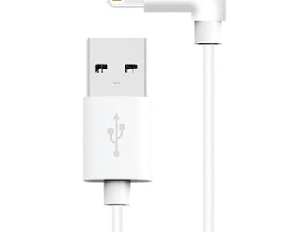 Cabo USB WeFix Curvo para Lightning - 1.2m - Branco Online Hot Sale