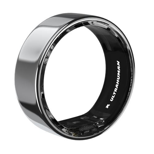 Anel Inteligente Ultrahuman Ring Air - Space Silver - Tamanho 8 (19.01 mm) For Discount