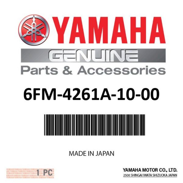 Yamaha 6FM-4261A-10-00 - Top cowling w o graphics For Discount