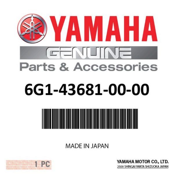 Yamaha 6G1-43681-00-00 - Lever,shallow wat. Online Sale