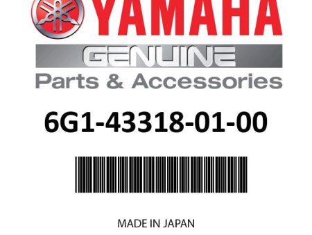 Yamaha 6G1-43318-01-00 - Cover Supply