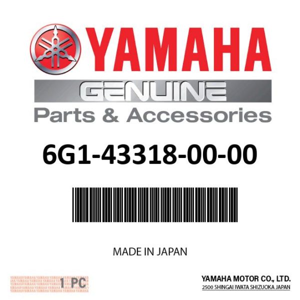 Yamaha 6G1-43318-00-00 - Cover For Sale