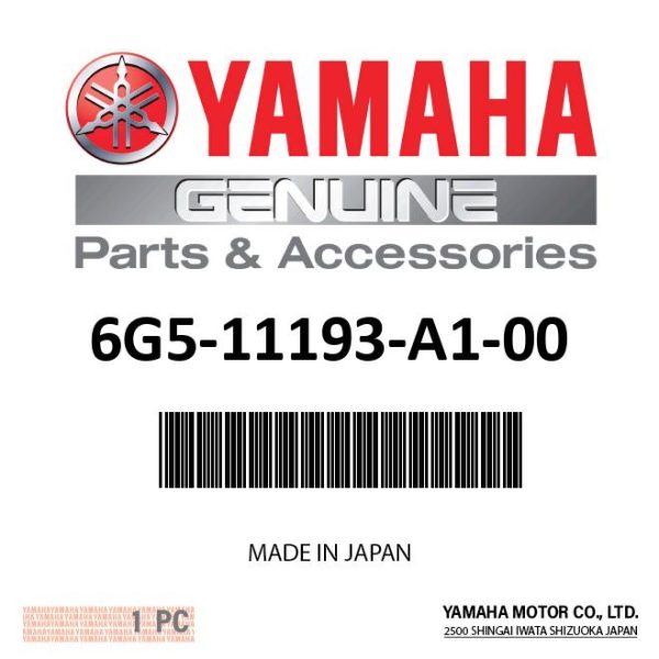 Yamaha 6G5-11193-A1-00 - Gasket, head cover 1 For Sale