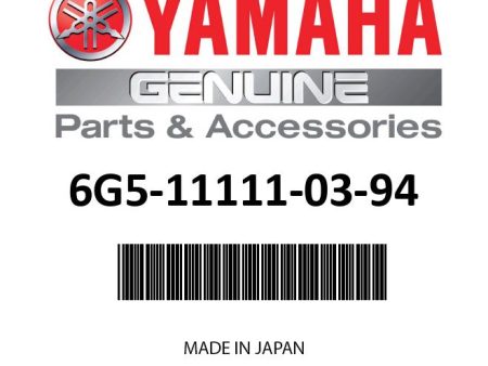 Yamaha 6G5-11111-03-94 - Head, cylinder 1 Fashion