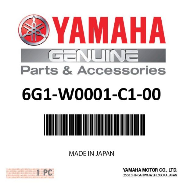 Yamaha 6G1-W0001-C1-00 - Gasket kit Online now